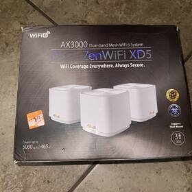 Asus 195553281102 Zenwifi Ax Mini Xd5 Dual-band Whole Home Mesh Wifi System 3 Pack