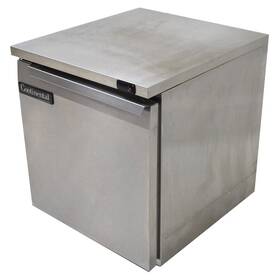 7.4ft3 Continental Refrigerator Sw27 Stainless 27 Inch Commercial Ss Work Top 1-door