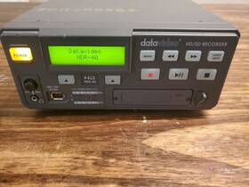 Hdr-40 Datavideo Hd/sd Recorder With Hard Drive - No Cord Tested Watch Video