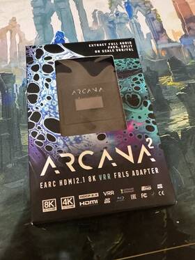 Arcana2 Hdfury 8k Arcana 40gbps Earc Hdmi 2.1 Vrr Frl 5 Adapter