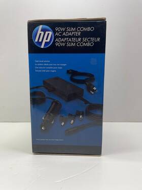 H6y81aa Hp H6y81aa#aba 90w Slim Combo Ac Adapter - Brand New In Sealed Box