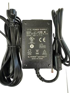 Mspeaker-2 Ite 48v Ac Dc Adapter For Yealink Mspeaker Ii 2nd Generation Video Sound Bar Psu