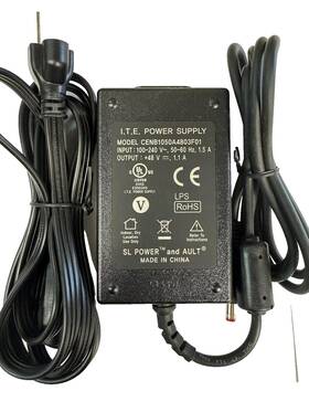 Swnvk-874004-us Ite Oem 48v Ac Adapter For Swann Nvr8-7400 Swnvk-874004 Network Video Recorder