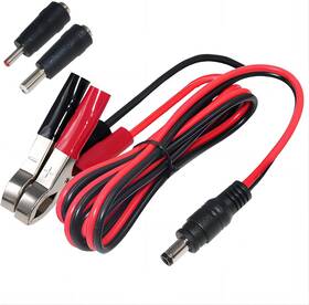 Kc-ca-50 Kuncan Dc 5.5 2.1mm Battery Clamps Extension Cord - 12v Alligator Clips
