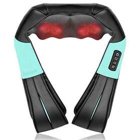 Nekteck 606024837358 Shiatsu Neck And Back Massager With Soothing For Muscle Relief