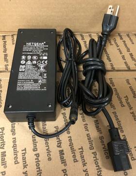 Netgear Ads-150dk-48-1 Ac-adapter With Power Cord Tested
