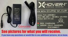 Thx-420150kv Scooter H1-clip Ac/dc Adapter Charger Eclipse 42v Open Box Genuine