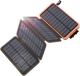 Hi-s025 Tranmix Solar Charger Power Bank 25000mah - Qc3.0 Fast Charging Powered Battery
