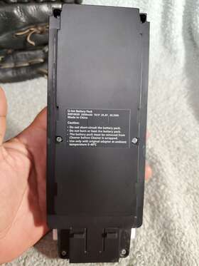Upbright 25.2v 25.2vdc Authentic Battery For Alfabot T30 T36 Cordless Self Cleaning Vacuum Cleaner