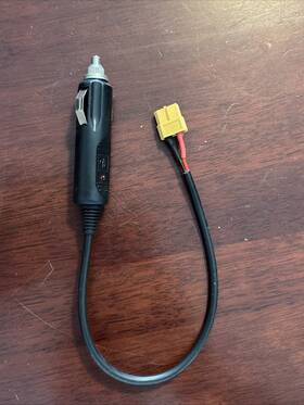 Eb55-gy Upbright Car Port To Xt60 Charger Cable Portable Power Station. 83
