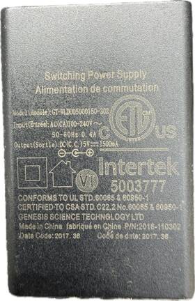 Upbright Otm-521 Power Supply Intertek 01-400u05000150-372