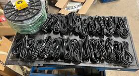 17504 Volex Lot Of 30 3 Prong 10 B1 Ac Power Cable Cord 14 Awg 15a Sjt 3ft New