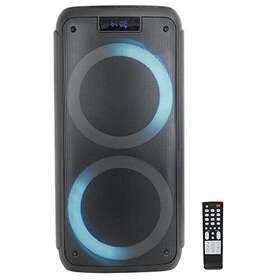 Xtrasaver 702940163233 Norcent Dual 6.5 Inch Party Portable Bluetooth Speaker With Sound Activated Light