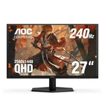 Aoc 27" Q27G42ZE Ips, Qhd, 240HZ, G-sync Compatible, Gaming Monitor Black. Fixed Price $249.99.