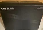 Sonos One Sl Wireless Speaker Shadow Black 2 Pack -open Box. Fixed Price $339.99.