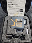 Cigman CM-701SE Self-leveling Line Laser Level, Remote, Rechargeable, Black/ora. Fixed Price $70.00.