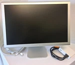 Apple 20" Lcd Cinema Display Monitor Dvi With Power Supply- Model A1081 Untested. Fixed Price $28.00.