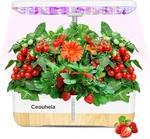 Hydroponics Growing System 12PODS, Indoor Herb Garden With Led Light. Fixed Price $37.99.