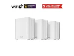 Asus Zenwifi BD4 (3-PACK) Dual-band 7 Mesh, 3600 Mbps, 6500 Sq.ft,. Fixed Price $510.19.