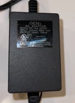 Oem Adapter Input 120VAC 60HZ 15W Output 15VAC 700 Model AA-1570DT Plug. Fixed Price $21.60.