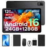 Doogee U12 Android 16 Tablet 12" 24GB+128GB 9000MAH Widevine L1 Gemini Ai. Fixed Price $170.00.