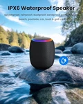 Zicoroop Bluetooth Speakersportable Wireless 15W Stereo Sound - Black. Fixed Price $40.12.