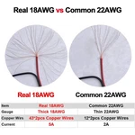 Real 18AWG Cctv Security Camera Power Cable, 10 Pairs. Fixed Price $18.39.