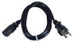 New 3 Prong Plasma Lcd Led Tv Monitor Computer Printer Ac Power Cord Cable. Fixed Price $6.98.