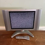 Sharp Aquos LC-15B4U-S 15" Lcd Color Retro Gaming Tv Tested Working W/remote. Fixed Price $84.99.