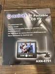 Axion AXN-8701 7-INCH Widescreen Handheld Lcd Tv With Built-in Tuner Black. Fixed Price $69.50.