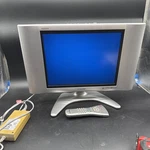 Sharp Aquos Liquid Crystal 15" Tv Retro Gaming Lcd Model LC-15B4U-SM W/ Remote. Fixed Price $84.98.