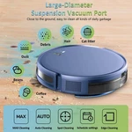 Xiebro K10 2 Robotic Vacuum Cleaner Blue Missing Remote & Accessories. Fixed Price $92.81.