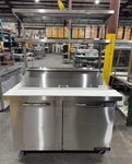 Continental SW48N18M 48" 2 Door Refrigerated Sandwich Salad Prep Table. Fixed Price $4895.00.