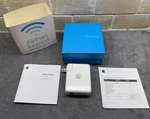 Apple Airport Express A1084 54 Mbps Wireless G Router (M9470LL/A). Fixed Price $23.95.