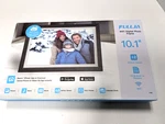Fullja Wifi Digital Frame 10.1" Shareable Photos 32GB Motion Sensor. Fixed Price $59.99.