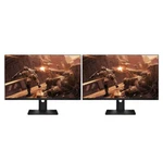 Hp Matching Dual Pair Two 23" Lcd Led Full Hd Monitors Gaming Garade Cable. Fixed Price $109.99.