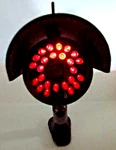 Set Of Fake Security Cctv Camera W/ 26 Led Lights! Night Activated Looks Real!. Fixed Price $12.99.