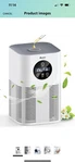 Vewior Air Purifiers, Fragrance Sponge PM2.5 Monitor H13 True Hepa Filter. Fixed Price $70.00.