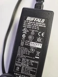 Buffalo Power Cord UEA325D-0512. Fixed Price $19.00.