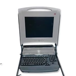 Dell Poweredge 15FP 15" Lcd Rackmount Console 4U125 Kvm With Keyboard. Fixed Price $149.96.