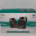 Logitech Z130 Stereo Speakers Sound Compact Work Great! Wired. Fixed Price $15.87.