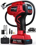 Keenpower Digital Cordless Tire Inflator Portable Air Compressor Automatic 16.... Fixed Price $117.25.