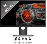 Dell P2417H 24" Full 60HZ 6MS Hdmi Displayport Grade B Scratched Panel. Fixed Price $69.99.