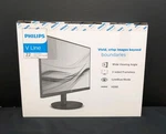 Philips V-line 221V8L 21.5'' Widescreen Fhd Led Monitor Vga Hdmi Textured Black. Fixed Price $72.95.