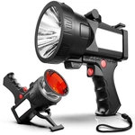 Bigsun Q984PRO Rechargeable Spotlight Flashlight, 1600000 High Lumens Led Wit.... Fixed Price $65.77.