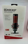 New Hyperx Quadcast Usb Stand Alone Microphone Anti-vibe Shock Mount Hx-micqc-bk. Fixed Price $86.00.