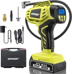 Tire Inflator Portable Air Compressor,digital Cordless Light Green. Fixed Price $71.32.