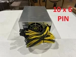*new* 1600W Gpu Psu Mining Power Supply For Btc Eth- 10X6-PIN 110V-220V. Fixed Price $39.99.