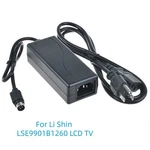 4-PIN Din Global 5A Ac Adapter For Li Shin LSE9901B1260 Lcd Tv 12VDC. Fixed Price $11.99.