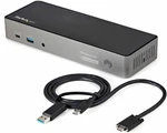 Startech Usb-c Docking Station Triple 4K Hdmi Dp 85W Laptop Hub. Fixed Price $199.99.